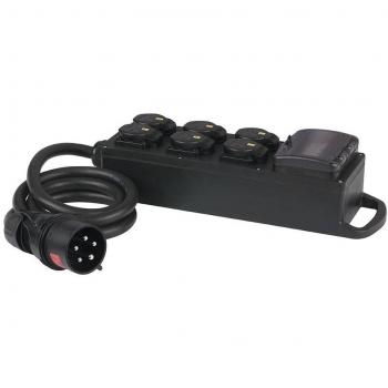 MPD-616 Power Splitter mit 6x Schuko-Steckdose