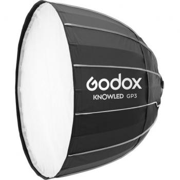 Softbox 90 cm parabolico Godox per LED bi‑colore MG1200Bi + Riflettore incluso