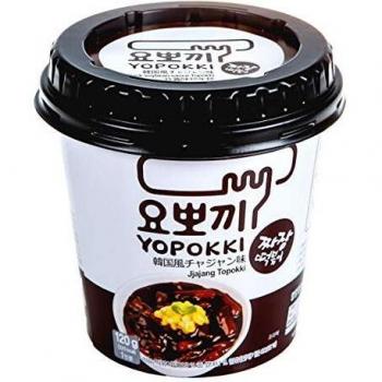 Yopokki Tteokbokki con Salsa de Soja Negra 120g