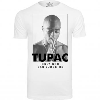 Mister Tee Männer 2pac Gebet T-shirts, Weiß, Extra Large EU