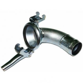 Codo Rótula de Acero Galvanizado 125mm