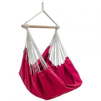 Siège Balancelle Suspendu 185x130cm Fuchsia