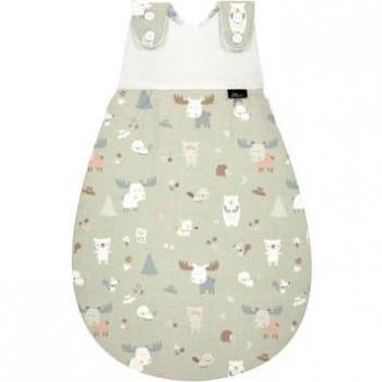 Alvi Baby‑Maxchen Saco de Dormir Exterior Verde Bosque 68/74