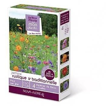 Prairies fleuries : jachère rustique et traditionnelle (0,5‑1 ha)