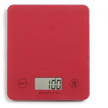 Balance de cuisine électronique rouge