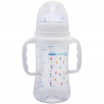 Bébé Confort Biberon con Manici 270 ml Bianco