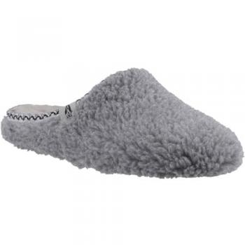 Good Textile Grey Mules for Women – Hush Puppies