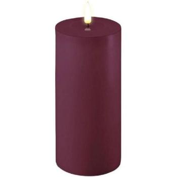 LED Blockljus i Violett 10 cm x 20 cm