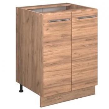 Cuisine bas Fame-Line en chêne d'or, 60 cm – Pt Chêne – Vicco