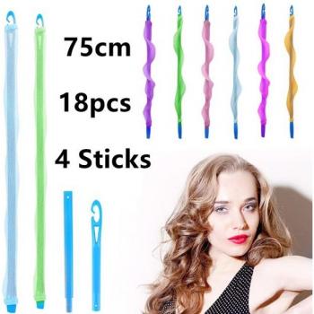 Heatless Spiral Curlers