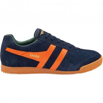 Baskets Gola Harrier Bleu en Daim 46