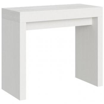 Mesa consola extensible 90x40/300 cm Roxell Fresno Blanco