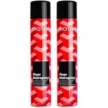 Matrix Fixer Hairspray 400ml Double In Clear (Clear)