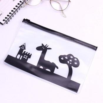Transparent Scrub Animal Pencil Cases