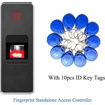 Controlador de acceso F7 para oficina con tarjeta RFID y huella digital