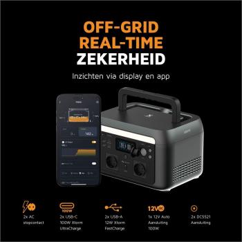Xtorm Energy Hub Portable : 200 W Solaire + Batterie LiFePO4