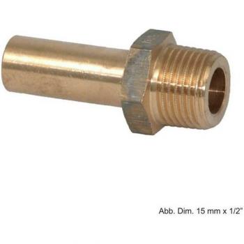 Raccord Mâle 3/4 Geberit Mapress avec Adaptateur Femelle 22mm