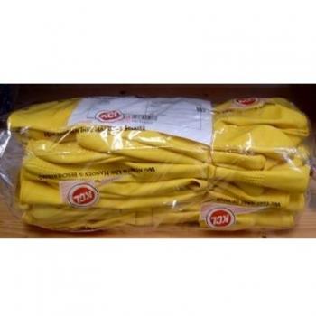 Gants Nettoyage Super 701 Honeywell, T.10, Jaune, Latex Natural Velvet – Pack 10