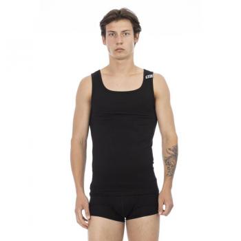 Bikkembergs Men's Black Cotton T-Shirt