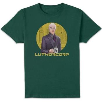 Unisex Green Superman/Lex Luthor Dual Hero Tee – S