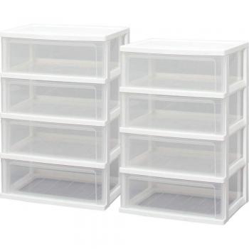 2er Set Iris Ohyama Stauraum-Kommoden