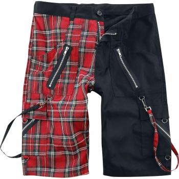 Banned Black-Red Legend Men's Shorts