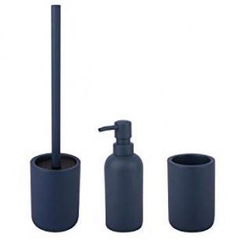 Vaso para cepillos de dientes Kook Time azul mate