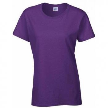 Gildan Women’s 10‑UK Heavy Cotton T-Shirt (White)