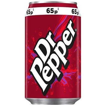 Dr Pepper Soft Drink 330ml