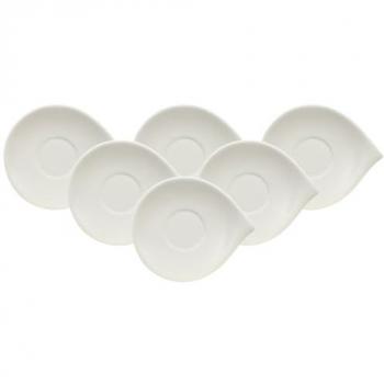 Villeroy & Boch Flow Untertassen 14 x 12 cm im Multipack