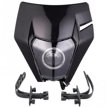 Phare Moto Enduro LED Noir pour KTM