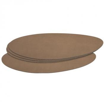 Gocce Platzset Leonardo – Oval 34 x48 cm, 4 Stück, doppelseitig bedruckt