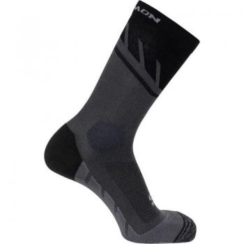 Salomon Speedcross Crew Laufstiefelsocke Schwarz