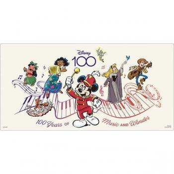 Colección de tapetes de goma Disney 100 Vol.621 Musical Wonder