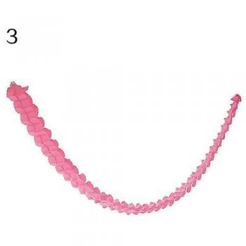Fanions Banderoles 3 mètres – Couleurs Bleu Clair et Rose Clair