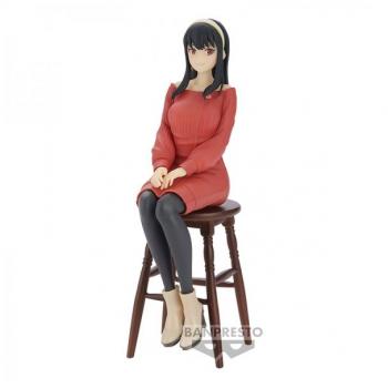 Yor Forger Figura de colección de Break Time de Spy x Family, 13 cm, fabricada por Banpresto