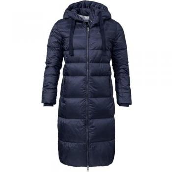 Parka SCHÖFFEL Down Coat Kenosha L Gr. 44, blau (8820, blau) Damen Jacken