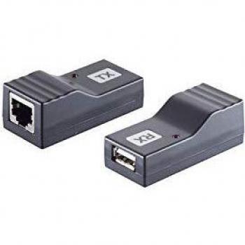 Prolunga USB Cat 5e/6 50m Shiverpeaks