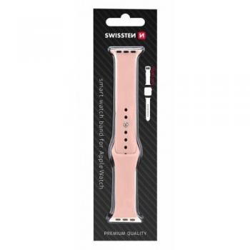 Cinturino per Apple Watch 38-40 mm Rosa Sabbia in Silicone