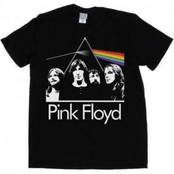 Pink Floyd Men's Black Prism Photo T-Shirt