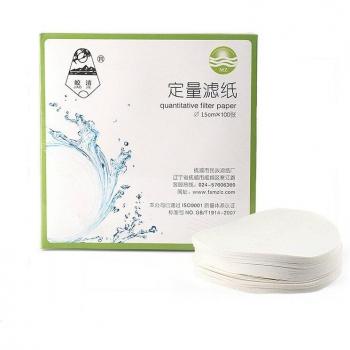 Precision Circular Filter Paper, 15 cm, 100 Pack