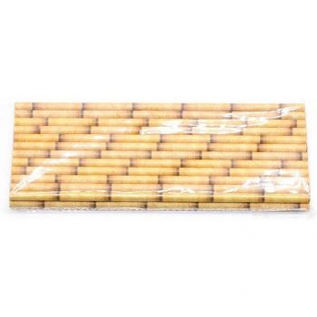 25Pcs Bamboo Themed Paper Straws for Celebrations