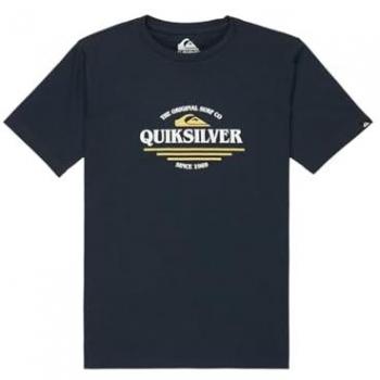 Quiksilver Ev Type Line Kids T-Shirt, Schwarz, 100 % Baumwolle