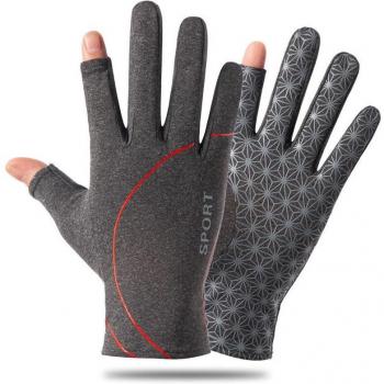 Men's Elastic Fabric Fishing Gloves