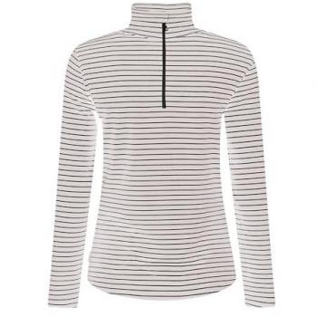 Off White Vessy 1/4 Zip Fleece for Women