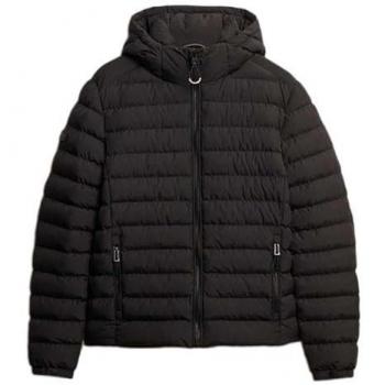 Superdry Fuji Nero Giacca di Mezza Stagione