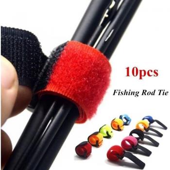 10pcs Reusable Nylon Hook and Loop Straps