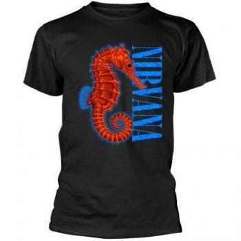 Nirvana Unisex T-Shirt Seepferdchen Design