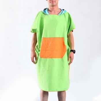 Outdoor Hooded Towel Cape for Women 80x110cm