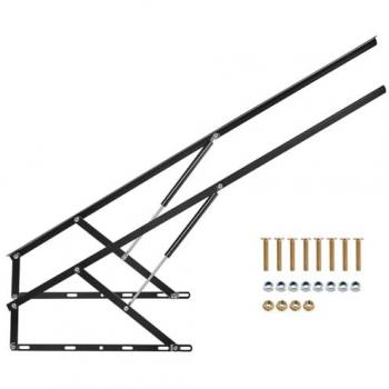 Mécanisme de levage à levier pneumatique, capacité 120 kg, dimensions 1300 × 100 × 55 mm